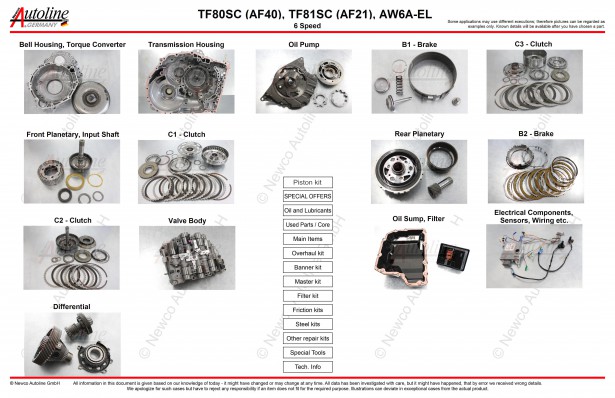 6-speed aisin tf-80sc 6-speed aisin tf-80sc